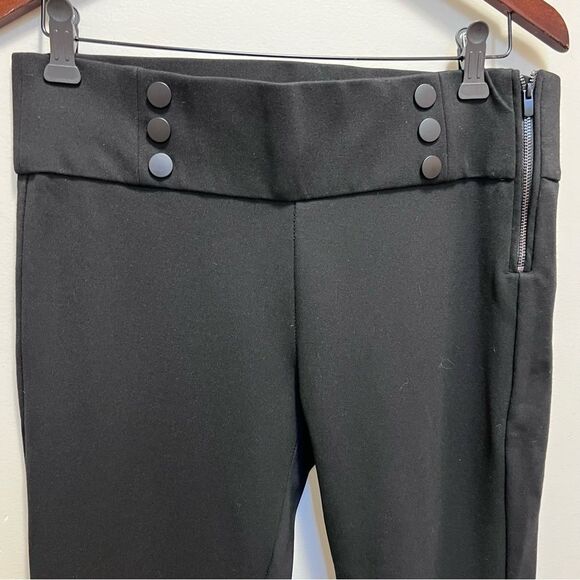 Zara Mid-Rise Leggings with Buttons Size XL - Picture 5 of 9